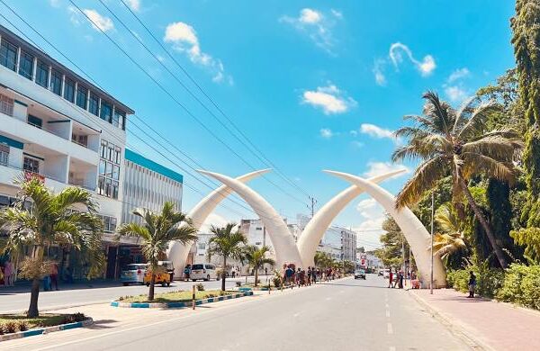 The Mombasa City Tusks seen during a family tour